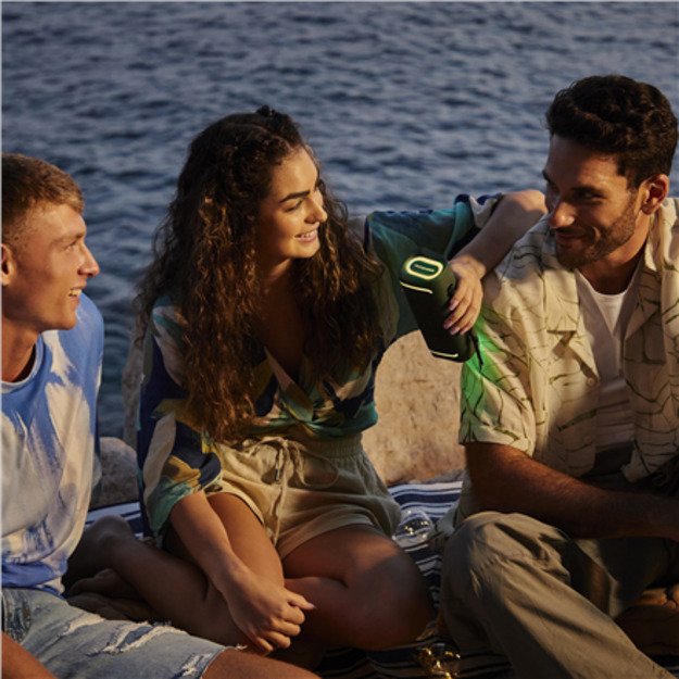 Energy Sistem | Speaker with RGB LED Lights | Yume ECO | 15 W | Waterproof | Bluetooth | Green | Portable | Wireless connection 1