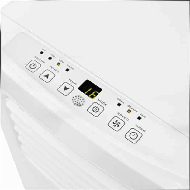 Tristar | Air Conditioner | AC-5529 | Suitable for rooms up to 80 m&sup3; | Number of speeds 2 | Fan  function | White