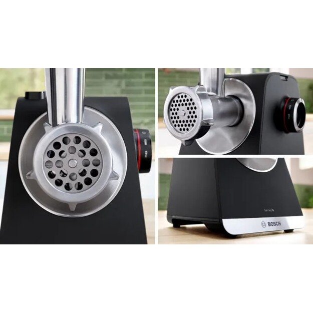 Bosch Serie 6 MFWS650B mincer 500 W Black, Silver