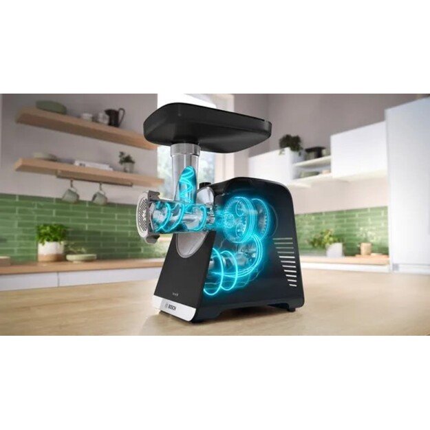 Bosch Serie 6 MFWS650B mincer 500 W Black, Silver