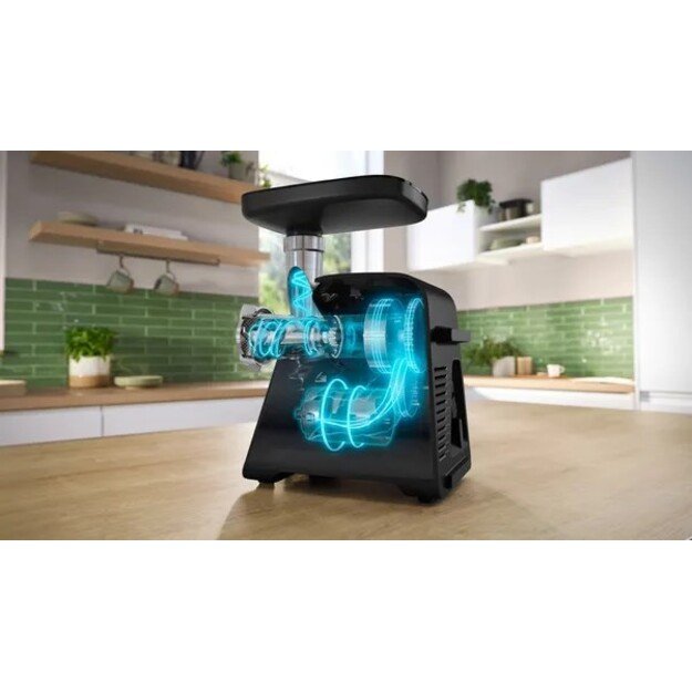 Bosch Serie 6 MFWS650B mincer 500 W Black, Silver