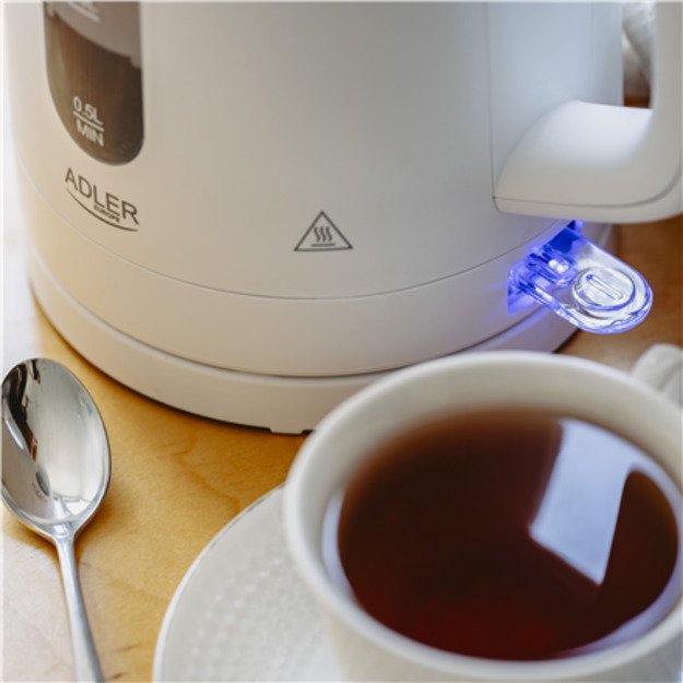 Adler Kettle | AD 1379w | Electric | 2200 W | 1.7 L | Polypropylene | 360&deg; rotational base | White 3