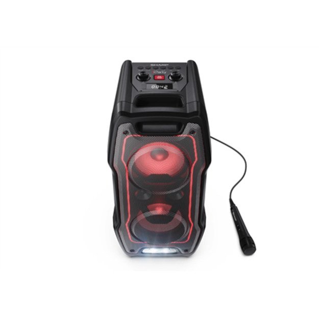 Sharp Party Speaker System with Built-in Battery | PS-931 | 180 W | Waterproof | Bluetooth | Wireless connection | Portable | Bl