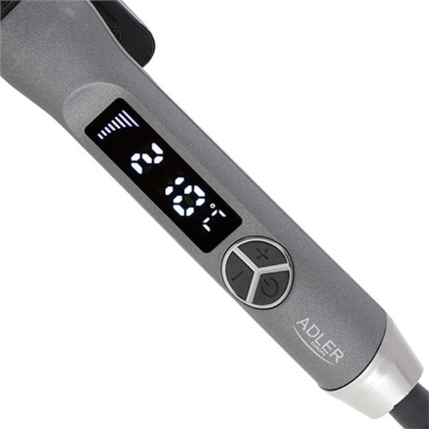 Adler | Hair Curler | AD 2114 | Ceramic heating system | Barrel diameter 25 mm | Temperature (max) 210 °C | Display Digital | 6 2