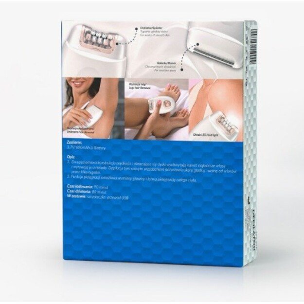 Depilator ORO-EPIL SILK GOLD OROMED 1