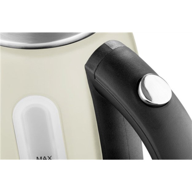ETA | Kettle | ELA ETA859890070 | Standard | 2100 W | 1.7 L | Stainless steel | 360&deg; rotational base | Cream
