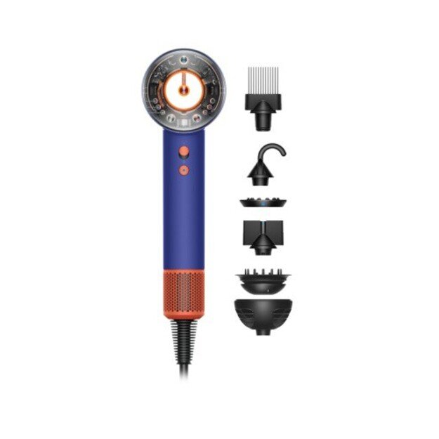 Dyson HD16 Supersonic Nural Plaukų džiovintuvas, Vinca Blue/Topaz