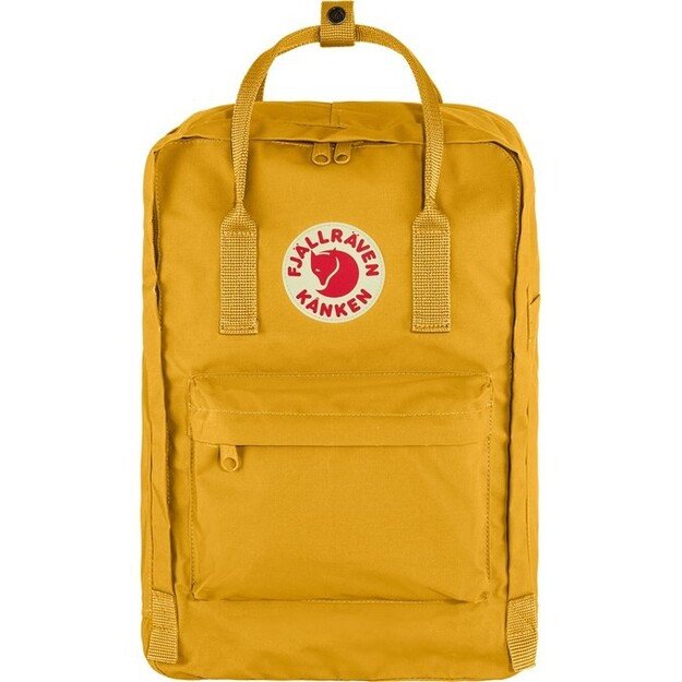 Fj&auml;llr&auml;en Kanken Laptop 15  Casual backpack Ochre Polyamide, Polypropylene (PP), Vinylon
