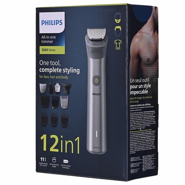 Philips MG5940/15 hair trimmers/clipper Stainless steel 11 Lithium-Ion (Li-Ion) 3