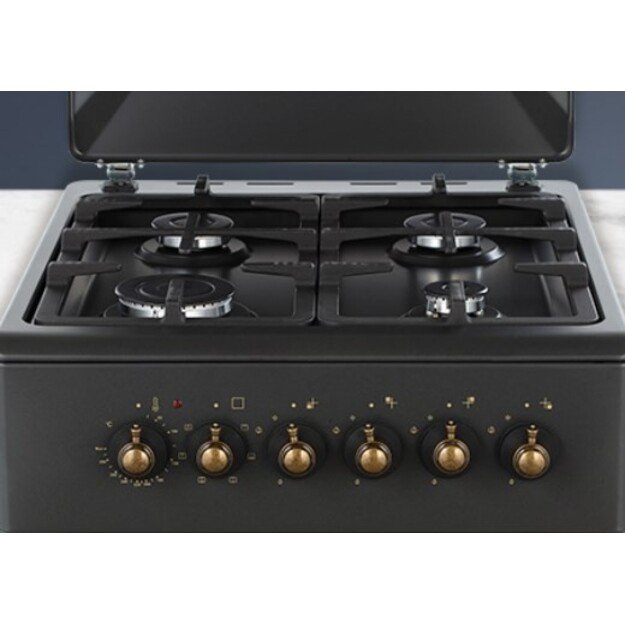 MPM MPM-56-KRM-13 Gas/electric cooker Black 2