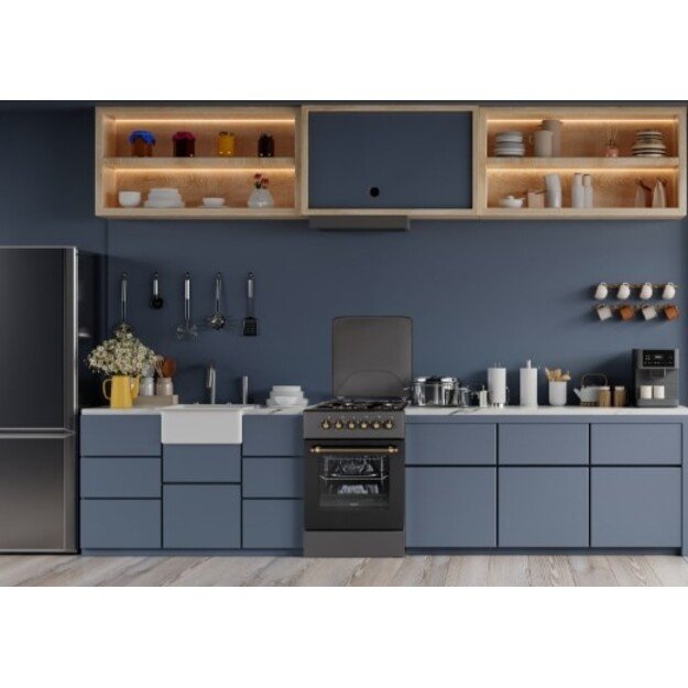 MPM MPM-56-KRM-13 Gas/electric cooker Black 3