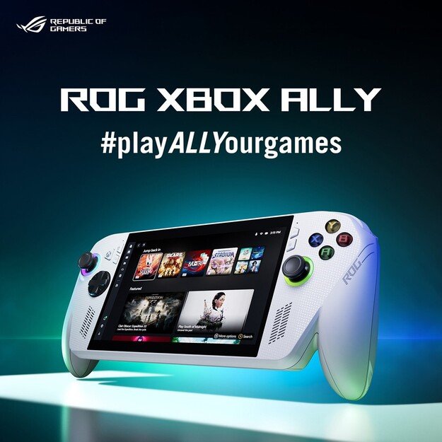 ASUS ROG Xbox Ally RC73YA-NH002W portable game console 17.8 cm (7 ) 512 GB Touchscreen Wi-Fi White 2