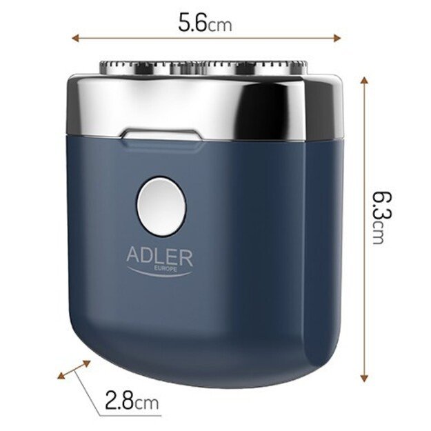 Golarka podr&oacute;żna USB ADLER AD 2937