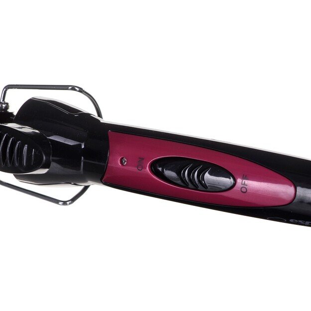 Curling iron for hair Esperanza Scarlett EBL004 (25W, black color)