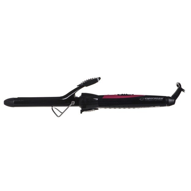 Curling iron for hair Esperanza Scarlett EBL004 (25W, black color)