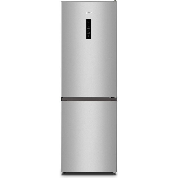 Gorenje NRK6192AS4 fridge-freezer Freestanding 304 L E Grey