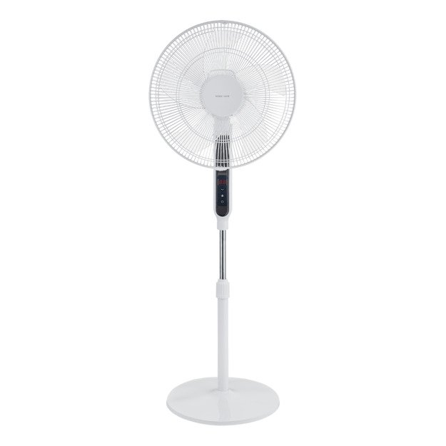 &bdquo;Nordic Home Floor&ldquo; ventiliatorius su nuotolinio valdymo pultu, 40 cm, žemas triuk&scaron;mo lygis, laik