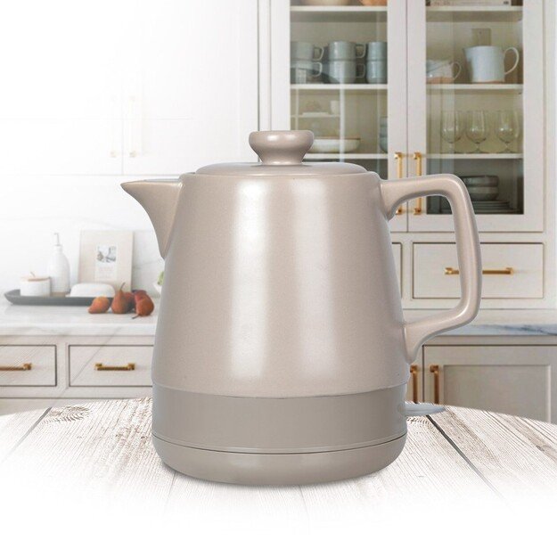 Ceramic kettle 1,0l 1200W MR-071-BEIGE MAESTRO