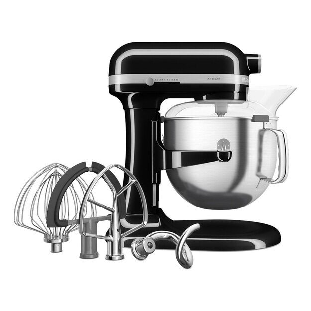KitchenAid 5KSM70SHXEOB Stand mixer 375 W Black 3