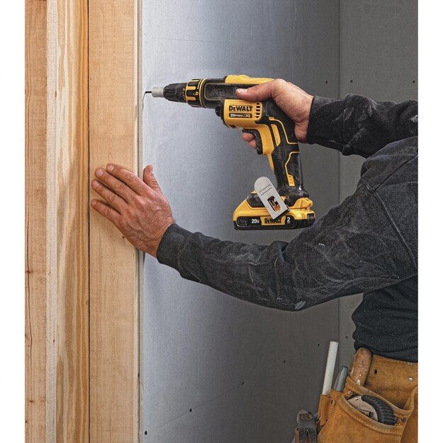 DEWALT DRYWALL SCREWDRIVER 18V 30Nm 2 x 2.0Ah LI-ION BRUSHLESS DCF620D2