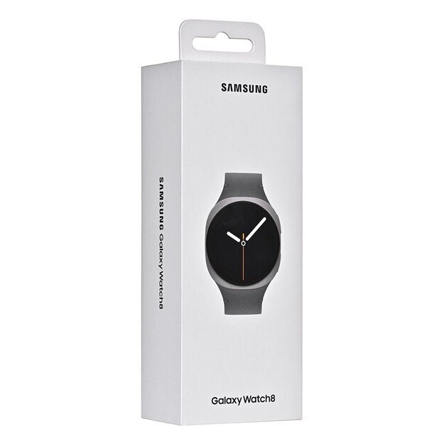 Samsung Galaxy Watch 8 3.3 cm (1.3 ) AMOLED 40 mm Digital 438 x 438 pixels Touchscreen Graphite Wi-Fi GPS (satellite)