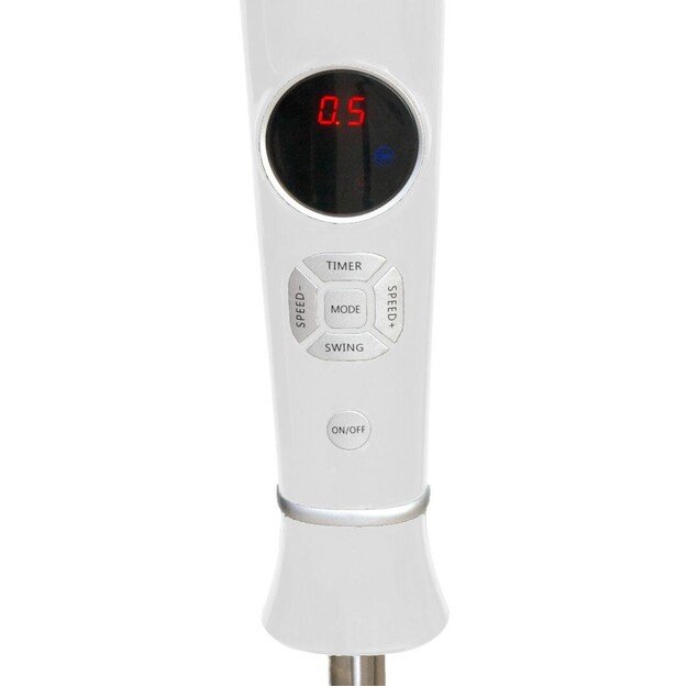 VOLTENO FLOOR FAN WHITE+ REMOTE CONTROL+DISPLAY 40cm