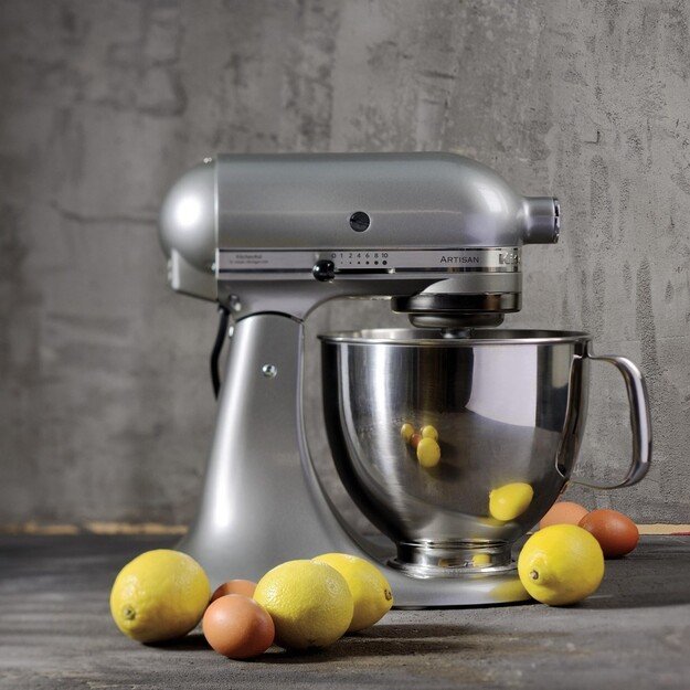 KitchenAid 5KSM125ECU food processor 4.8 L Silver 300 W