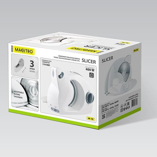 Maestro MR-590 Slicer White
