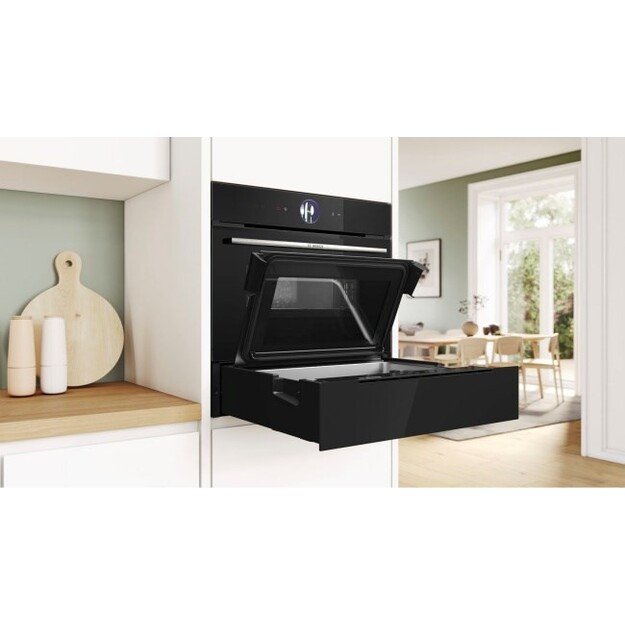Bosch Serie 8 BDC7111B0 Steam cooking drawer, black