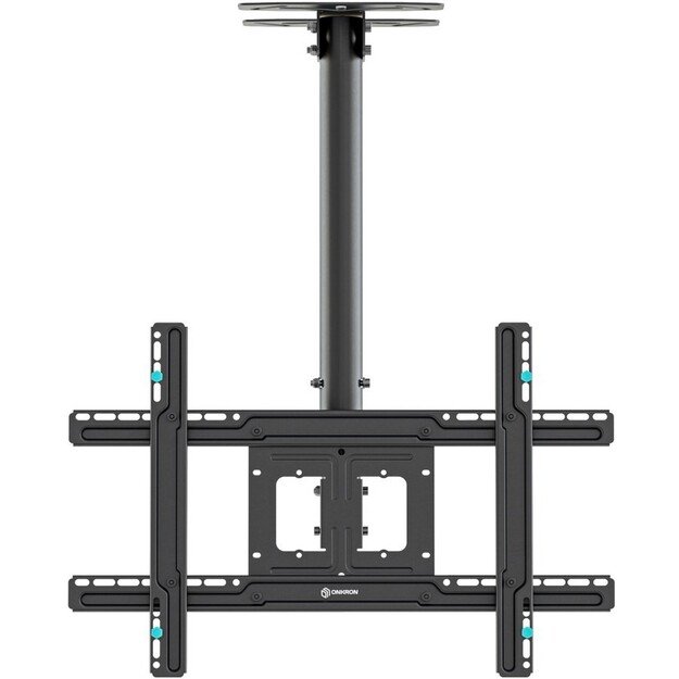 ONKRON Ceiling mount for TV 32 -80  max 68 kg, tilt-swivel, black