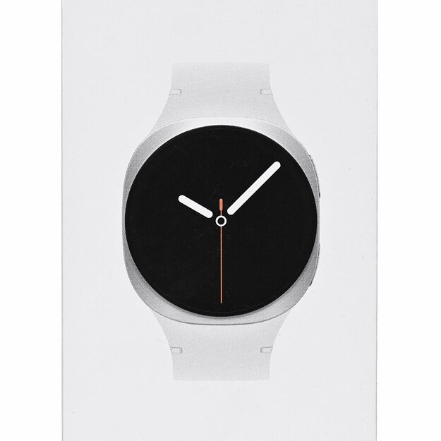 Samsung Galaxy Watch 8 3.81 cm (1.5 ) AMOLED 44 mm Digital 480 x 480 pixels Touchscreen Silver Wi-Fi GPS (satellite)