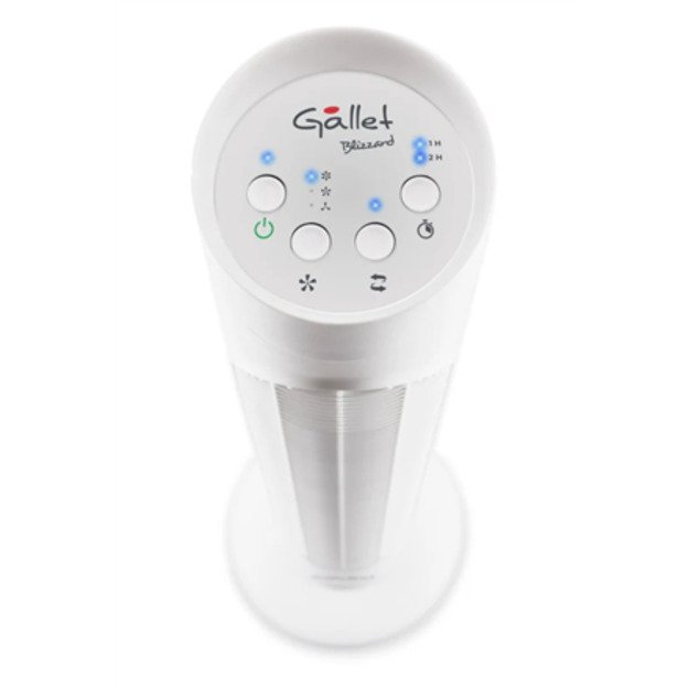 Gallet Column fan | GALVEN82T | Tower Fan | 45 W | Diameter 23 cm | Number of speeds 3 | Oscillation | Remote control | White