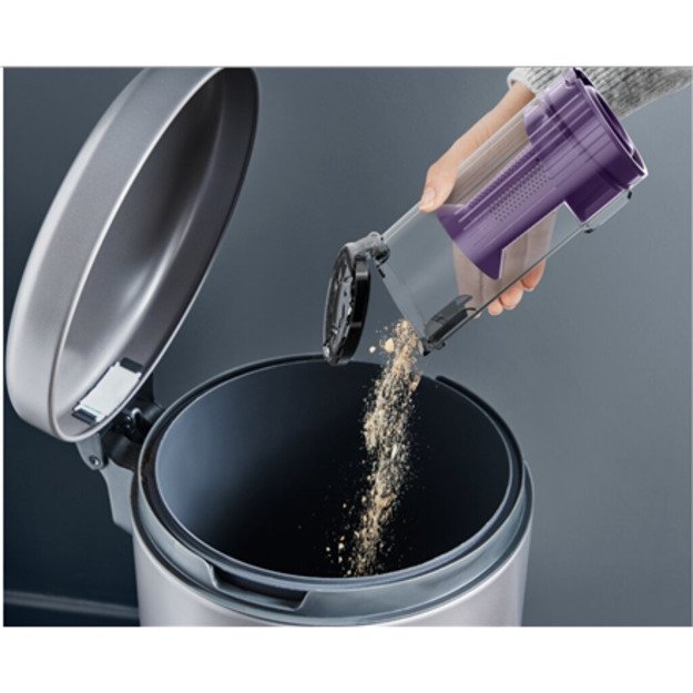 TEFAL | Vacuum cleaner | TY6A31 | Cordless operating | Handstick | 140 W | Operating time (max) 180 min | Purple/Black