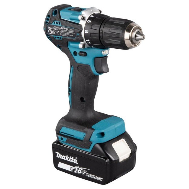 MAKITA SCREWDRIVER 18V 40/25Nm 2x2.0Ah DDF487RAJ 4