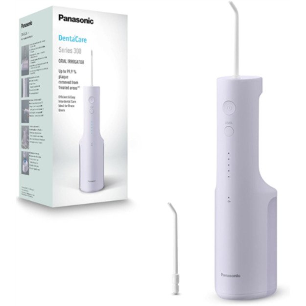 Panasonic Oral Irrigator EW-DJ26-A303 | 200 ml | 2 Heads | White