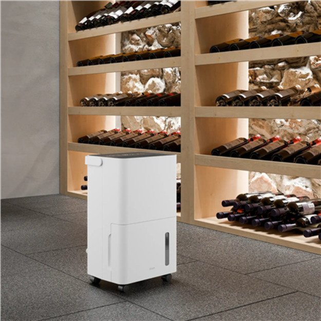 Duux Smart Dehumidifier | Bora | Power 169 W | Suitable for rooms up to 30 m&sup2; | Water tank capacity 2.5 L | White 1