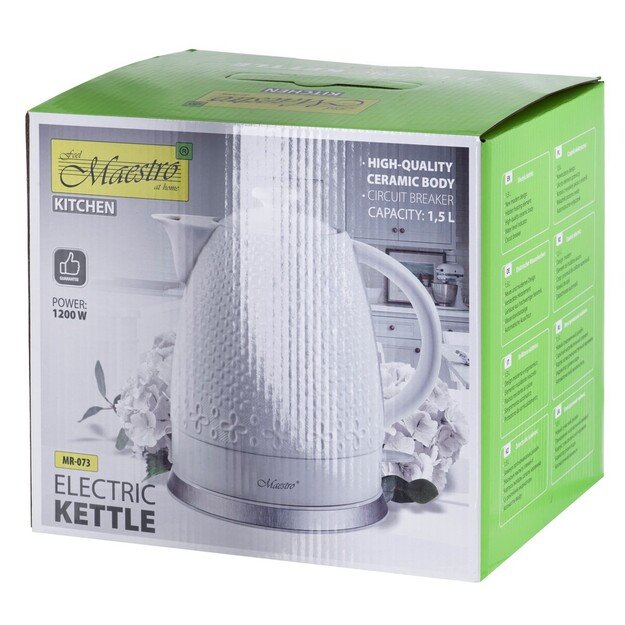 Virdulys ceramiczny 1,5L 1500W MR-073 MAESTRO 4