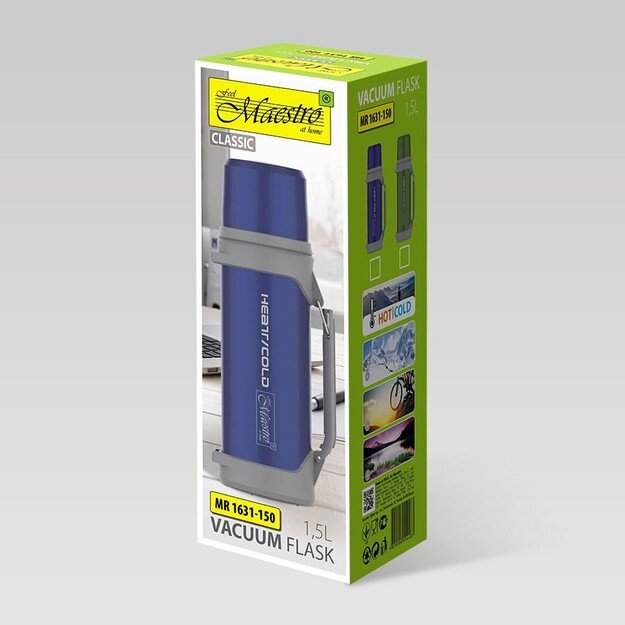 Thermos 1.5 l Maestro MR-1631-150-Blue 1