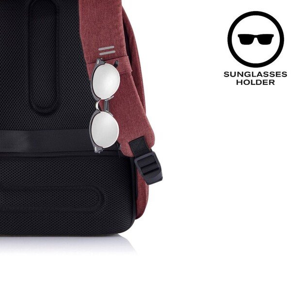 XD DESIGN ANTI-THEFT BACKPACK BOBBY HERO SMALL RED P/N: P705.704 3