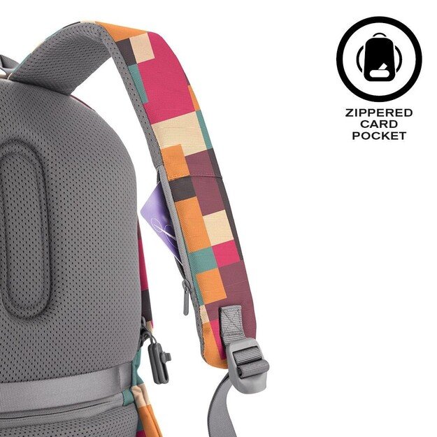 XD DESIGN ANTI-THEFT BACKPACK BOBBY SOFT GEOMETRIC P/N: P705.867 6