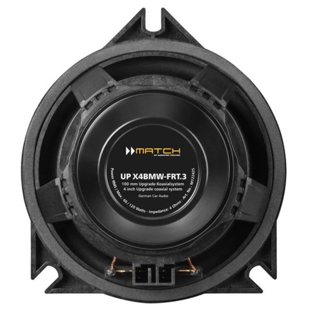 MATCH UP X4BMW-FRT.3 2-way coaxial speaker 1