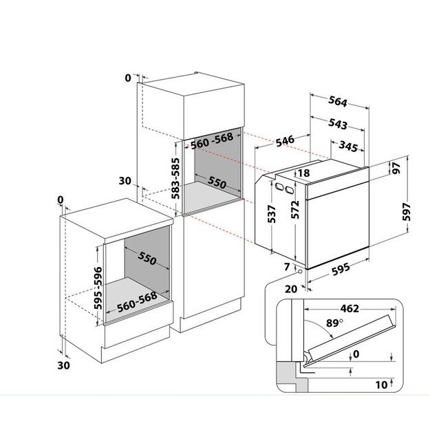 WHIRLPOOL WOI4S8PM0SBA 7