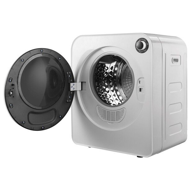 GreenBlue GB405 Tumble Dryer Electric Clothes 830W 3kg Mini Travel Vented Freestanding Wall Mount 5 Drying Programs 6