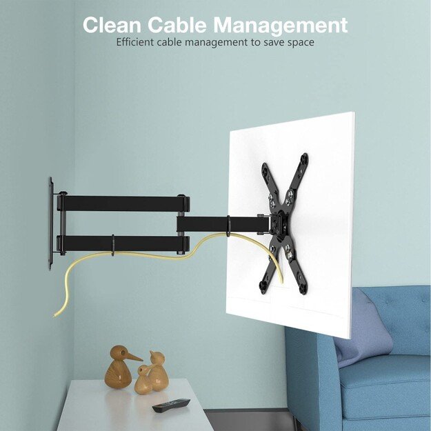 Techly 23-55 Universal LCD TV Wall Mount Bracket Black  ICA-PLB 136M 3