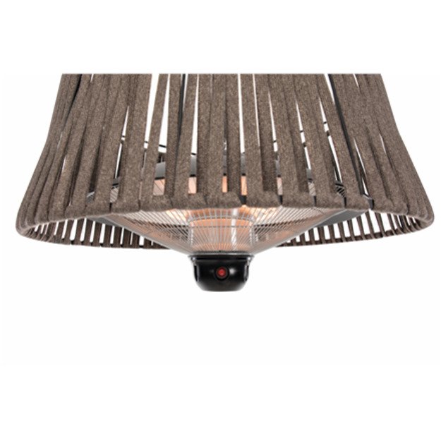SUNRED | Heater | ARTIX M-HO BROWN, Corda Bright Hanging | Infrared | 1800 W | Brown | IP24 2