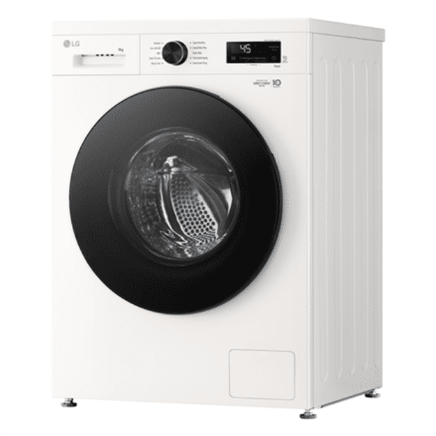 LG Washing machine | F4X1009NWB | Energy efficiency class A | Front loading | Washing capacity 9 kg | 1400 RPM | Depth 55 cm | W