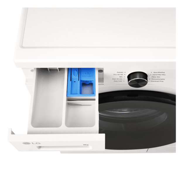 LG Washing machine | F4X1009NWB | Energy efficiency class A | Front loading | Washing capacity 9 kg | 1400 RPM | Depth 55 cm | W