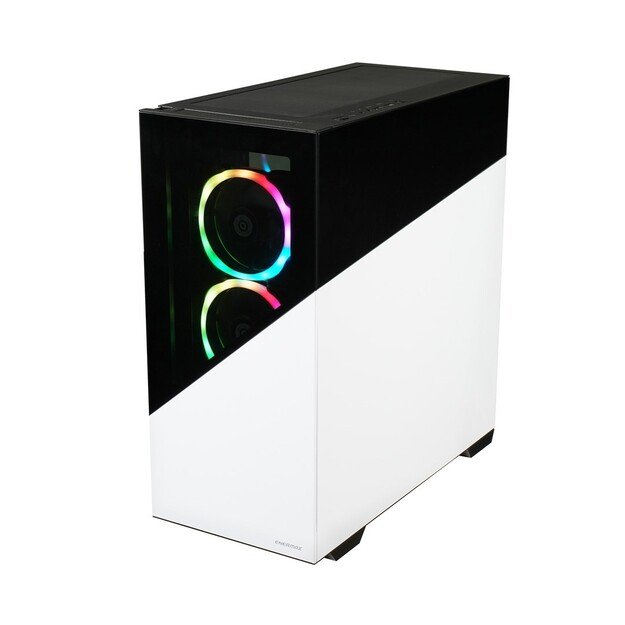 Enermax PC Case K8 RGB Tempered Glass Mid-Tower ATX WHITE