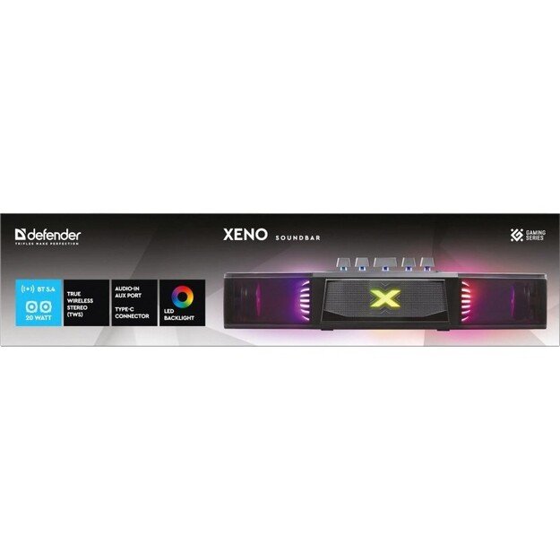 SOUNDBAR XENO 20W LED BLUETOOTH