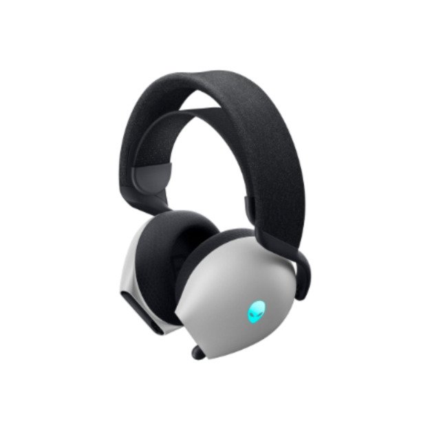 Dell Gaming Headset | Alienware Tri Mode AW725H | Bluetooth | Over-Ear | Microphone | Noise canceling | Wireless | Lunar Light